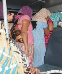 Yoga stops traffick 2012